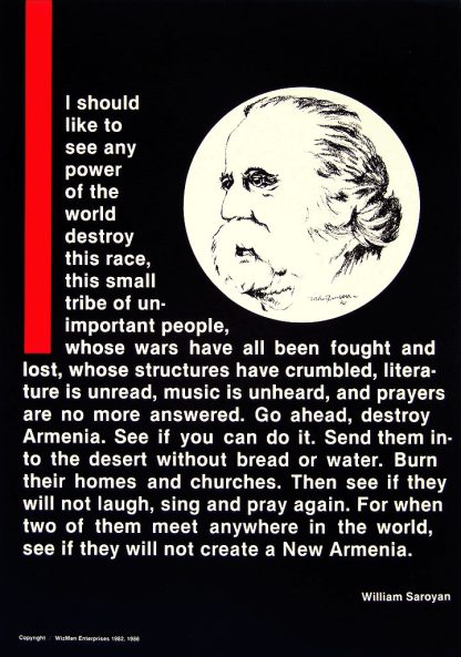 William Saroyan (Black)