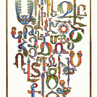 Armenian Alphabet (Miniature Art)