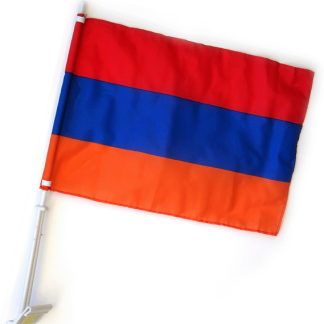 Car Window Armenia Flag
