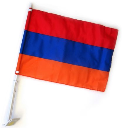 Car Window Armenia Flag