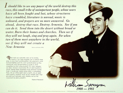 William Saroyan 1908-1981